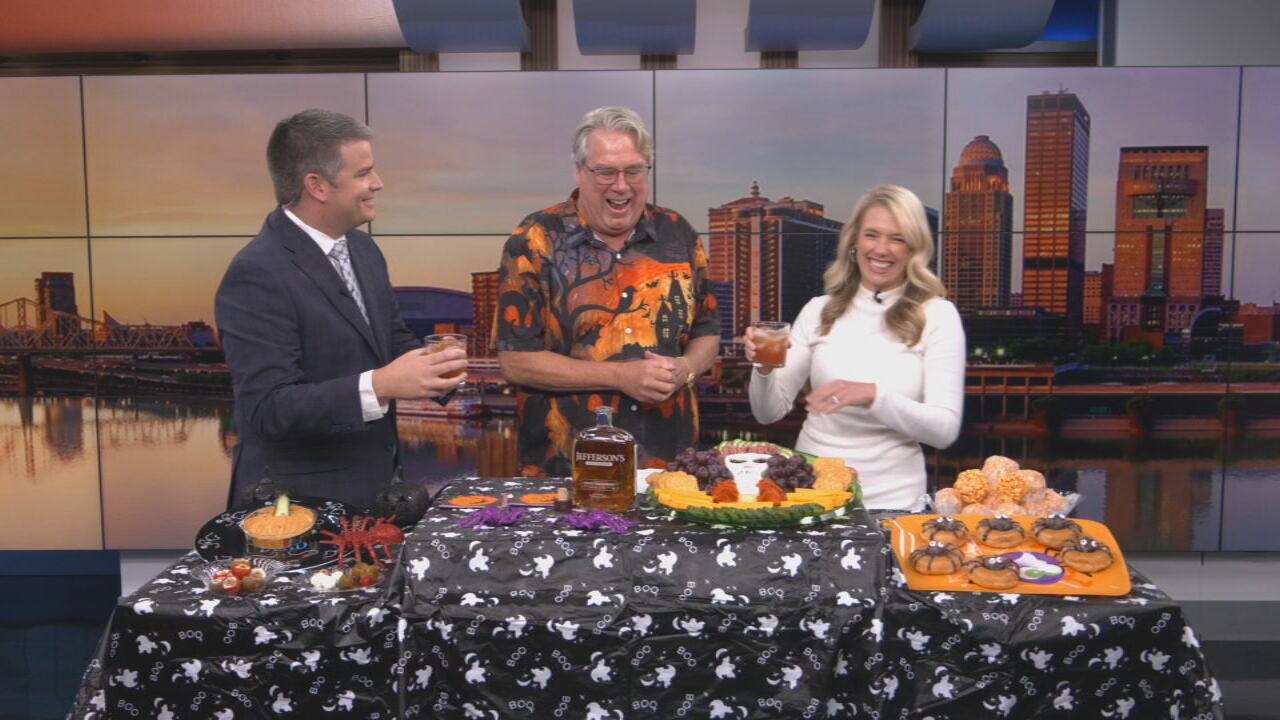 Tim Laird on WDRB Mornings with Halloween recipes
